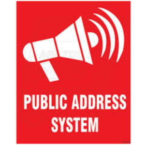 Public Address System